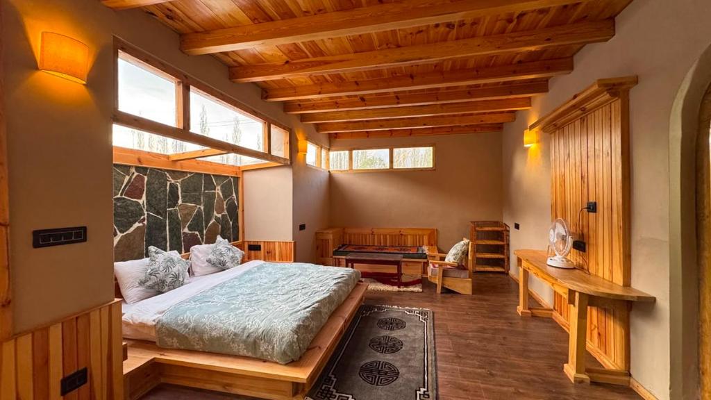 Apple Nubra Resort interior